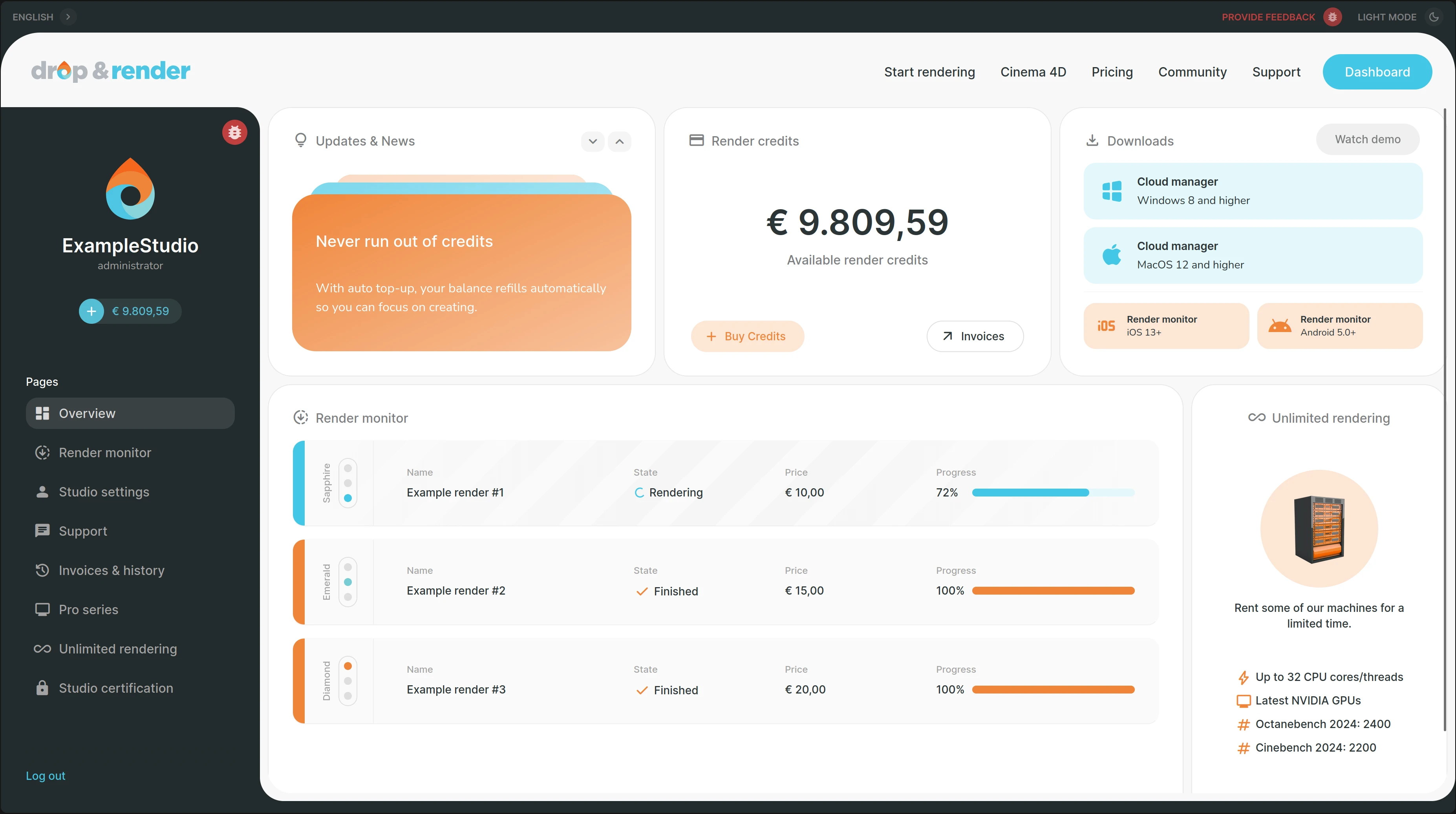 Friendlier & more effective dashboard